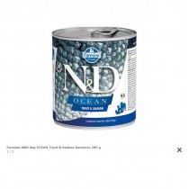 Farmina N&D dog OCEAN Trout & Salmon konzerva 285 g