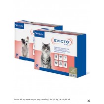 Evicto 45 mg spot-on pre mačky ( 2,6 - 7,5 kg ) 4 x 0,75 ml