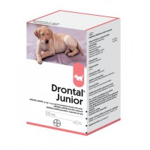 Drontal Junior (perorálna suspenzia pre psy 50 ml)