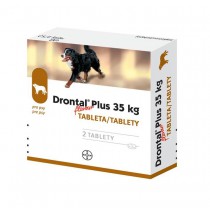 Drontal Dog Flavour Psy 35kg (tablety pre psy 2 ks)